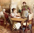 Thoughts Far Away by Walter Langley